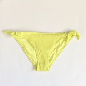 •nwt• asos side tie ribbed bikini bottom